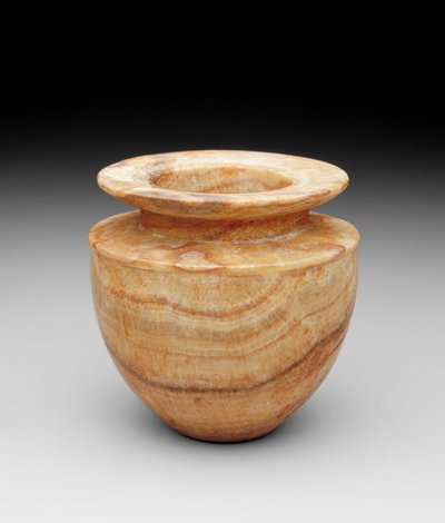 Vaso, Prima Dinastia (alabastro) da Mesopotamian